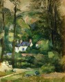 Häuser im Grünen Paul Cezanne Szenerie